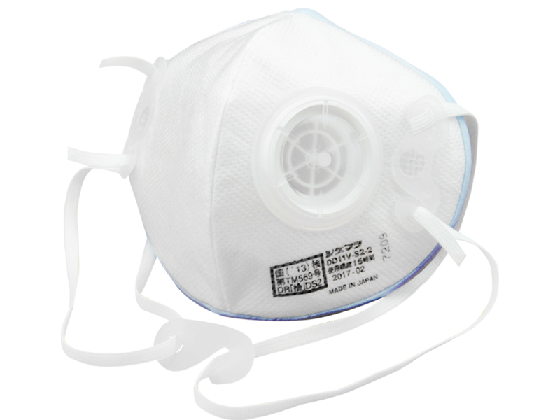 日本重松制作所DD11V防護口罩KN95霧霾跑步流感飛沫防塵顆?；ǚ?圖1)
