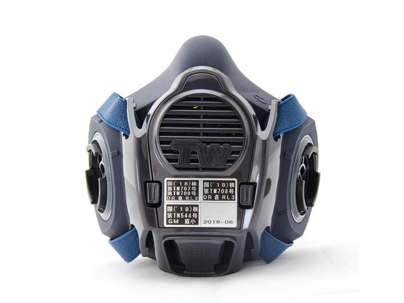 日本進(jìn)口重松制作所TW08S防塵防毒面具手辦模型噴漆礦井電焊?jìng)髀?圖2)