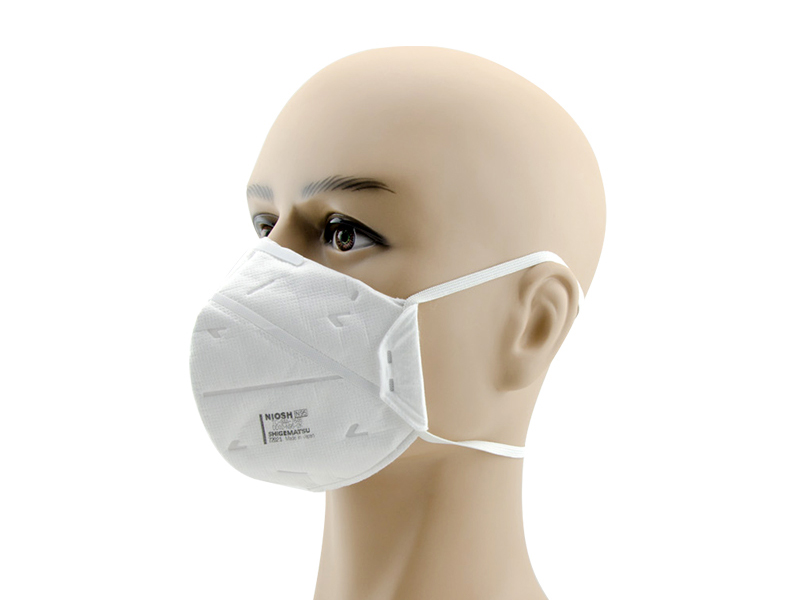 日本重松制作所DD02 N95級別防粉塵霧霾口罩顆粒物花粉飛沫無閥(圖1)
