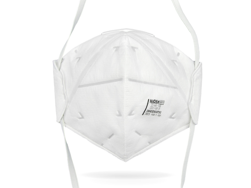 日本重松制作所DD02 N95級別防粉塵霧霾口罩顆粒物花粉飛沫無閥(圖4)